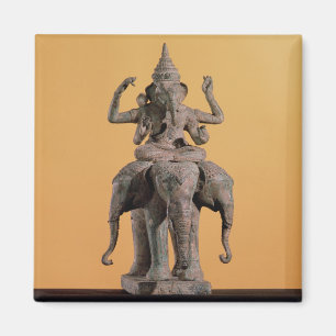 beeld van de hindoe God Ganesh Magneet