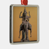 beeld van de hindoe God Ganesh Metalen Ornament (Rechts)