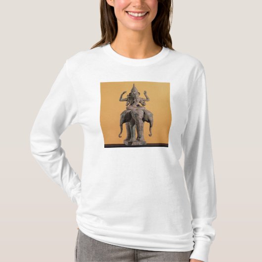 beeld van de hindoe God Ganesh T-shirt (Voorkant)