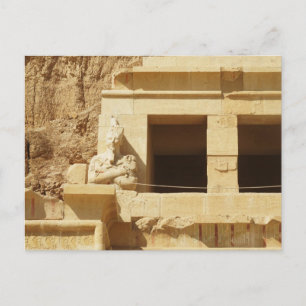 beeld van de koningin Hatshepsut, Hatshepsut Templ Briefkaart