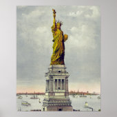  beeld van de reis van Liberty New York Poster (Voorkant)