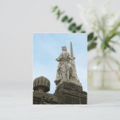 Beeld van de Standvastigheid in Bamberg Briefkaart (Staand voorkant)