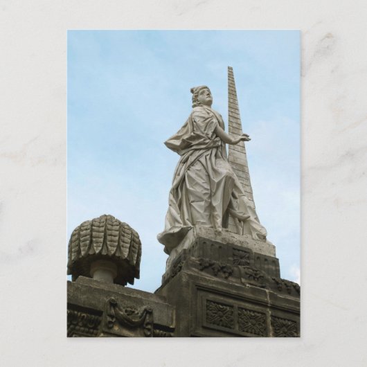 Beeld van de Standvastigheid in Bamberg Briefkaart (Voorkant)