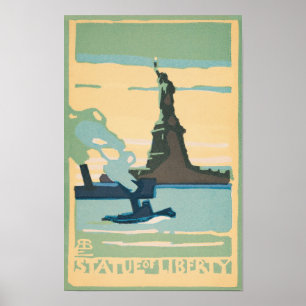 Beeld van de Vrijheid (1916) door Rachael Robinso Poster