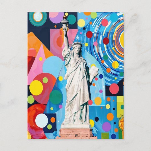 Beeld van de Vrijheid Briefkaart (Voorkant)
