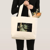 Beeld van de Vrijheid Grote Tote Bag (Voorkant (product))