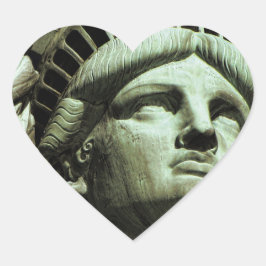 Beeld van de Vrijheid Hart Sticker