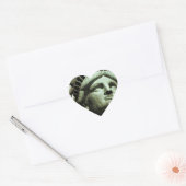 Beeld van de Vrijheid Hart Sticker (Envelop)