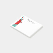Beeld van de Vrijheid Kerstman Kerstvakantie Post-it® Notes (Schuin)