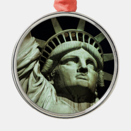 Beeld van de Vrijheid Metalen Ornament