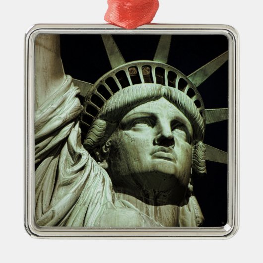 Beeld van de Vrijheid Metalen Ornament (Voorkant)