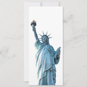 Beeld van de Vrijheid New York City Aankondiging