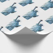Beeld van de Vrijheid New York City Cadeaupapier (Hoek)