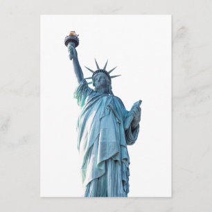 Beeld van de Vrijheid New York City Informatiekaartje