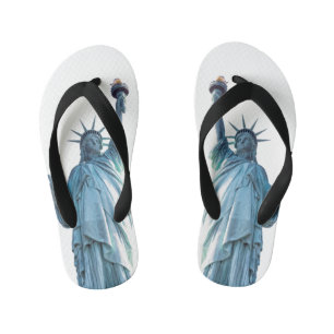 Beeld van de Vrijheid New York City Kinder Teenslippers