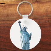 Beeld van de Vrijheid New York City Sleutelhanger (Achterkant)