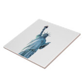 Beeld van de Vrijheid New York City Tegeltje (Zijkant)
