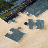 Beeld van de Vrijheid New York. Legpuzzel (Zijkant)