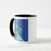 Beeld van de Vrijheid, New York, VS 8 Mok (Voorkant links)