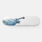 Beeld van de vrijheid persoonlijk skateboard (Horizontaal)
