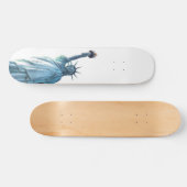 Beeld van de vrijheid persoonlijk skateboard (Horizontaal)