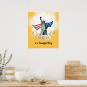 Beeld van de Vrijheid Poster (Keuken)