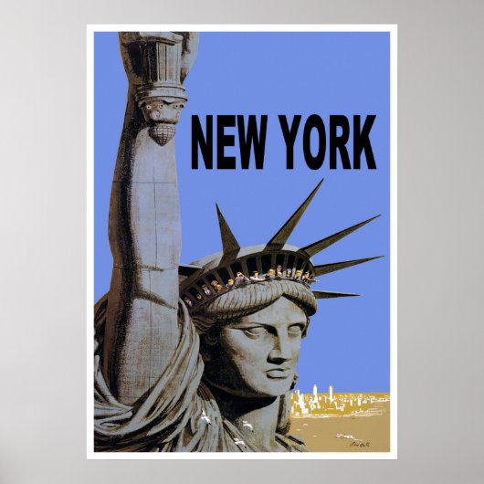 Beeld van de Vrijheid Poster (Voorkant)