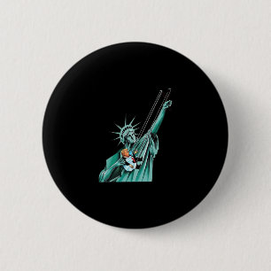 Beeld Van De Vrijheid  Ronde Button 5,7 Cm