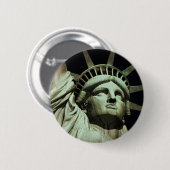 Beeld van de Vrijheid Ronde Button 5,7 Cm (Voorkant /achterkant)