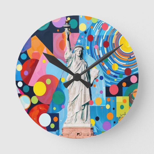 Beeld van de Vrijheid Ronde Klok (Voorkant)
