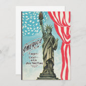  beeld van de vrijheid van Amerika (Voorkant / Achterkant)