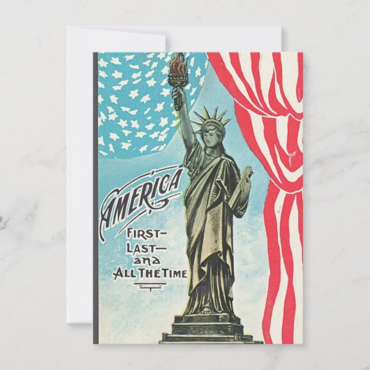  beeld van de vrijheid van Amerika (Voorkant)