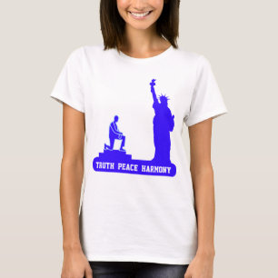 Beeld van de Vrijheid, waarheid vrede & harmonie T-shirt