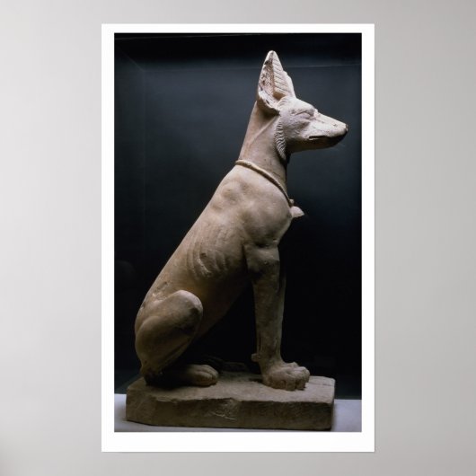 beeld van een hond, mesopotamie, c.5000-1000 BC (l Poster (Voorkant)