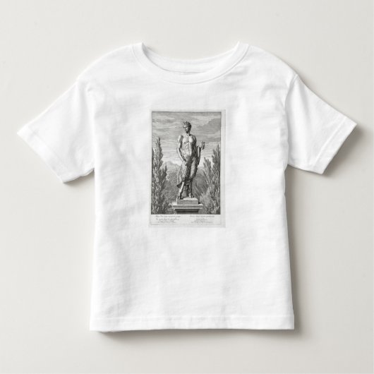 beeld van een satyr met een hoop druiven, Versa Kinder Shirts (Voorkant)