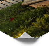 beeld van een stier in Ronda, Spanje Poster (Hoek)