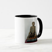 beeld van een zittend man, Mbembe, Nigeria Mok (Voorkant rechts)