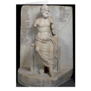 beeld van Euripides