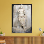beeld van Euripides Canvas Afdruk (Insitu (Woonkamer))