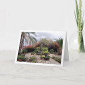 Beeld van Franciscus van Assisi in Kapernaüm Kaart (Voorkant)