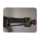 beeld van Gudea, Prins van Lagash, Neo-Sumerian, f Magneet (Horizontaal)