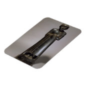 beeld van Gudea, Prins van Lagash, Neo-Sumerian, f Magneet (Linkerzijde)