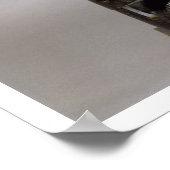 beeld van Gudea, Prins van Lagash, Neo-Sumerian, f Poster (Hoek)