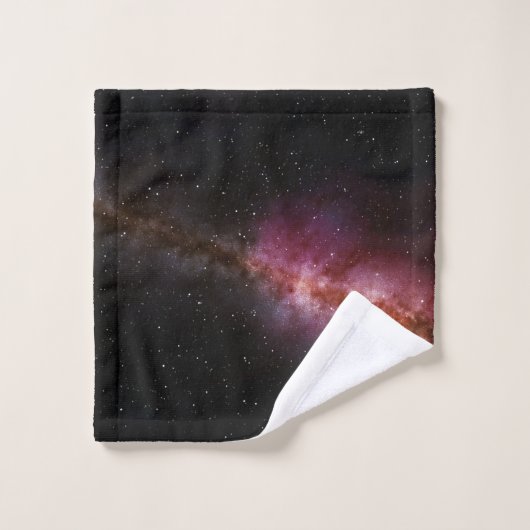 Beeld van het universum  bad handdoek (Wasdoekje)