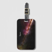Beeld van het universum bagagelabel (Voorkant (verticaal))