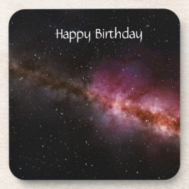 Beeld van het universum bier onderzetter
