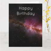 Beeld van het universum  kaart (Gele Bloem)