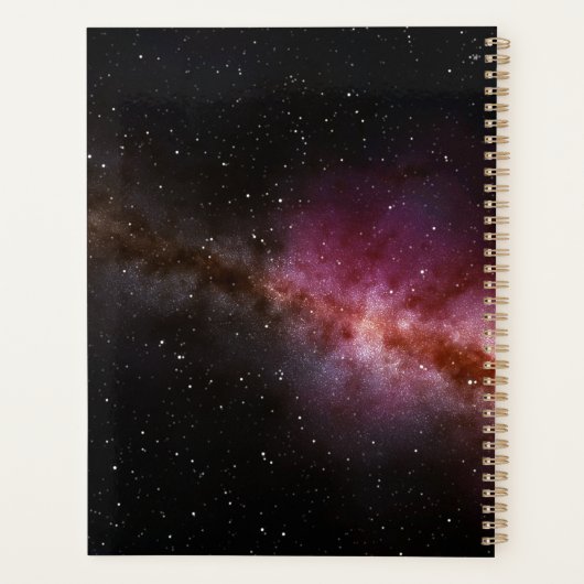 Beeld van het universum   planner (Achterkant)