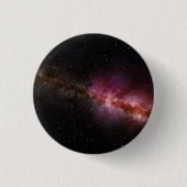 Beeld van het universum  ronde button 3,2 cm (Voorkant)