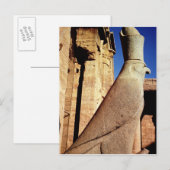 beeld van Horus Briefkaart (Voorkant / Achterkant)
